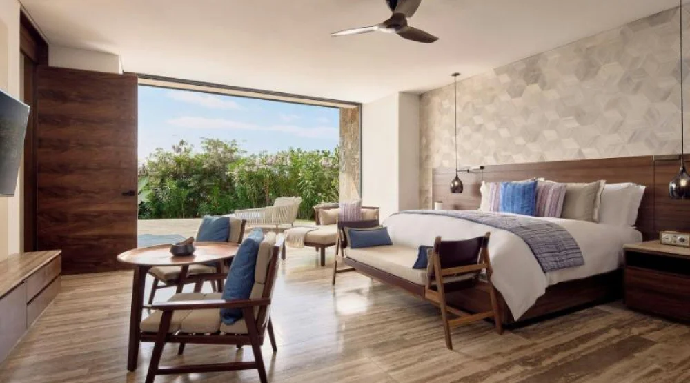 Cortes Resort View, One Bedroom Suite, One King, Sofa Bed, Ground Floor, Private Pool, Terrace at Zadun A Ritz-Carlton Reserve