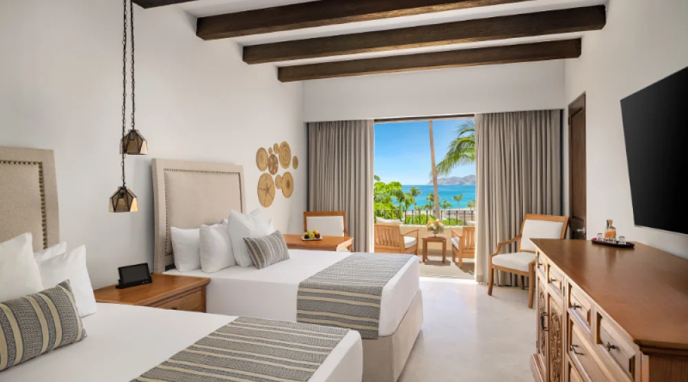 Deluxe Partial Ocean View Double Bed at Zoetry Casa del Mar Los Cabos