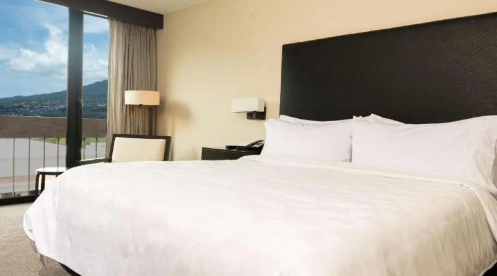 One King Bed Executive Volcano View at Hilton San Salvador