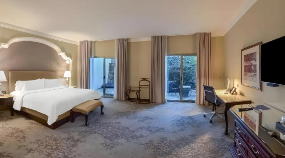 One King Bed at Hilton Guatemala City