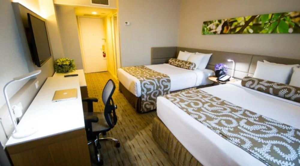 Two Full Size Beds Non-smoking at Crowne Plaza Managua