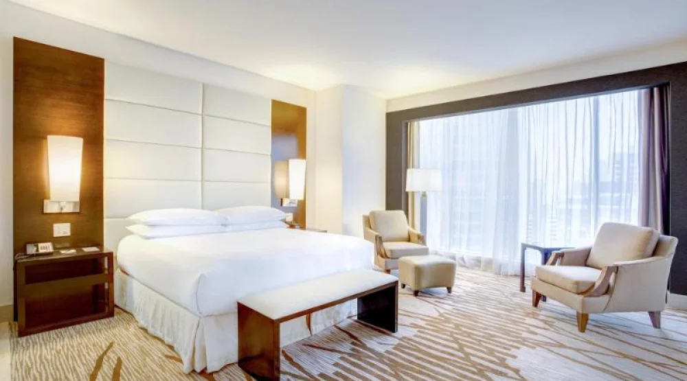 Junior Suite Executive City View One King at Hilton Panama