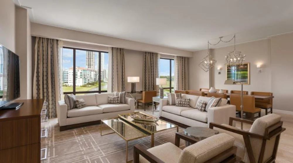 Master Suite, One Bedroom Suite, One King, Golf View, Terrace at The Santa Maria a Luxury Collection Hotel & Golf Resort