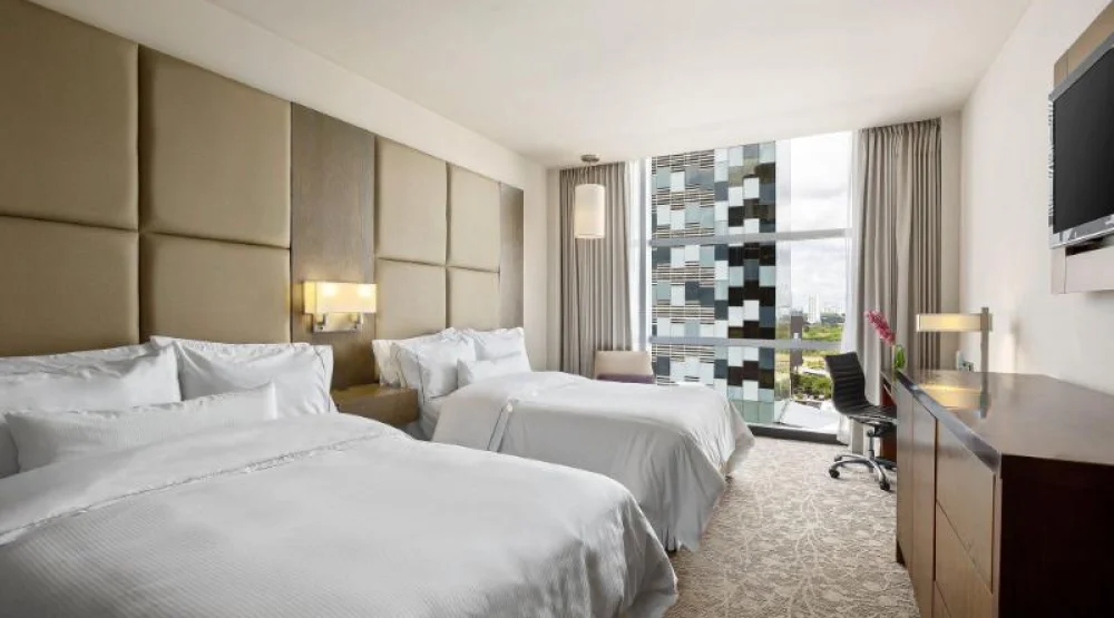 Deluxe Guest Room, Two Queen at The Westin Panama