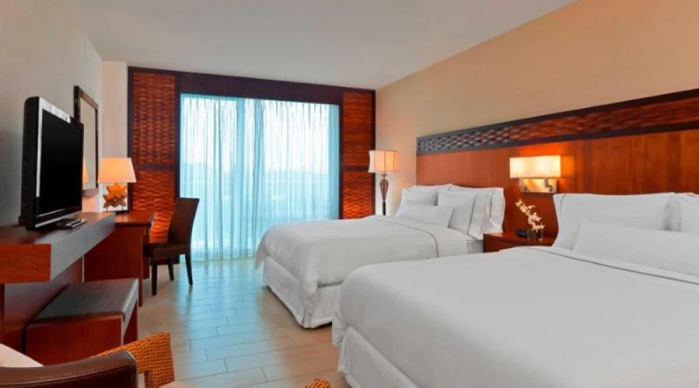 Executive, Club Lounge Access, Guest Room, Two Queen, Ocean View at The Westin Playa Bonita Panama