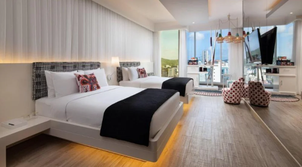 Standard, Guest Room, Two Queen, City View at W Panama