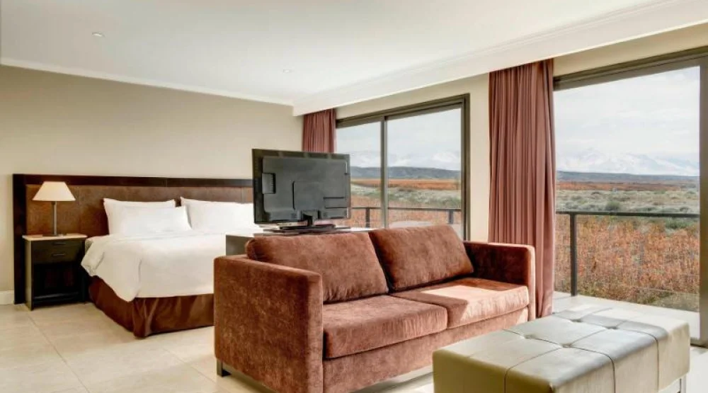 Grand King Balcony, Guest Room, One King, Mountain View at Auberge Du Vin a Tribute Portfolio Hotel