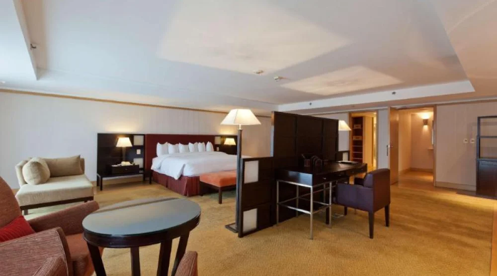 Two King Beds Two Bedroom Presidential Suite at Hilton Buenos Aires