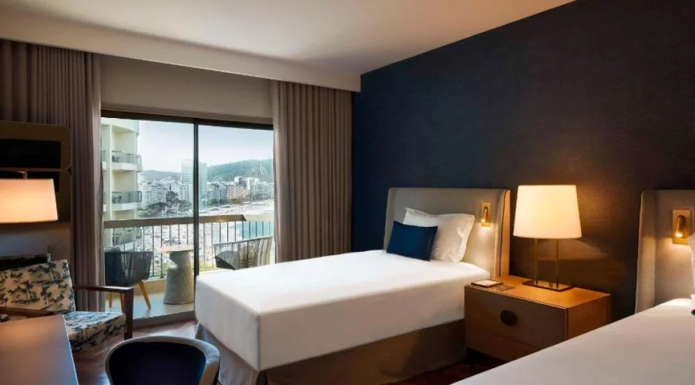 Deluxe Twin Room with Ocean View at Fairmont Rio De Janeiro Copacabana