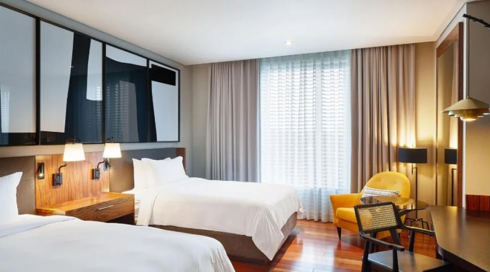 Deluxe Double Room with Two Double Beds - High Floor at JW Marriott Hotel Sao Paulo
