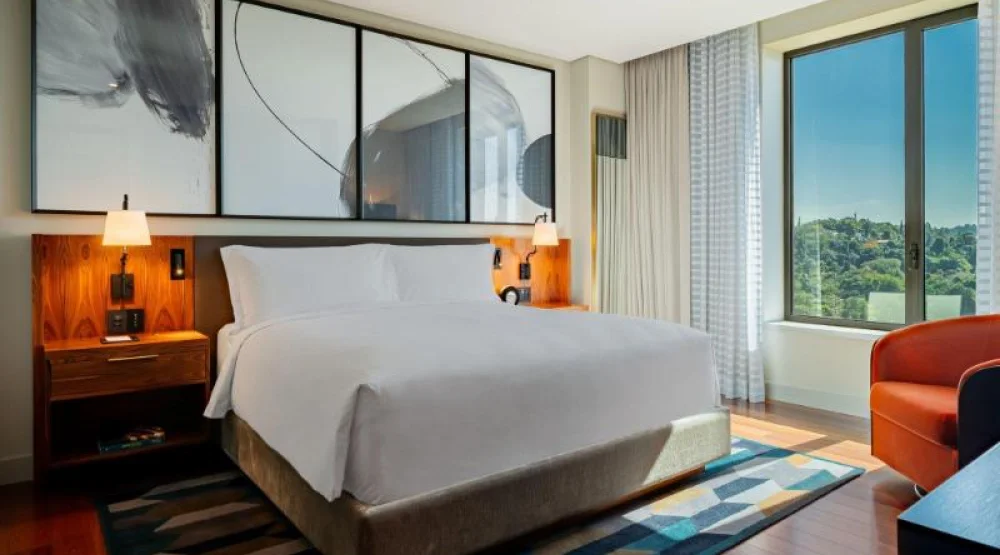 Luxury Suite, Executive Lounge Access, Suite, One King, Sofa Bed at JW Marriott Hotel Sao Paulo