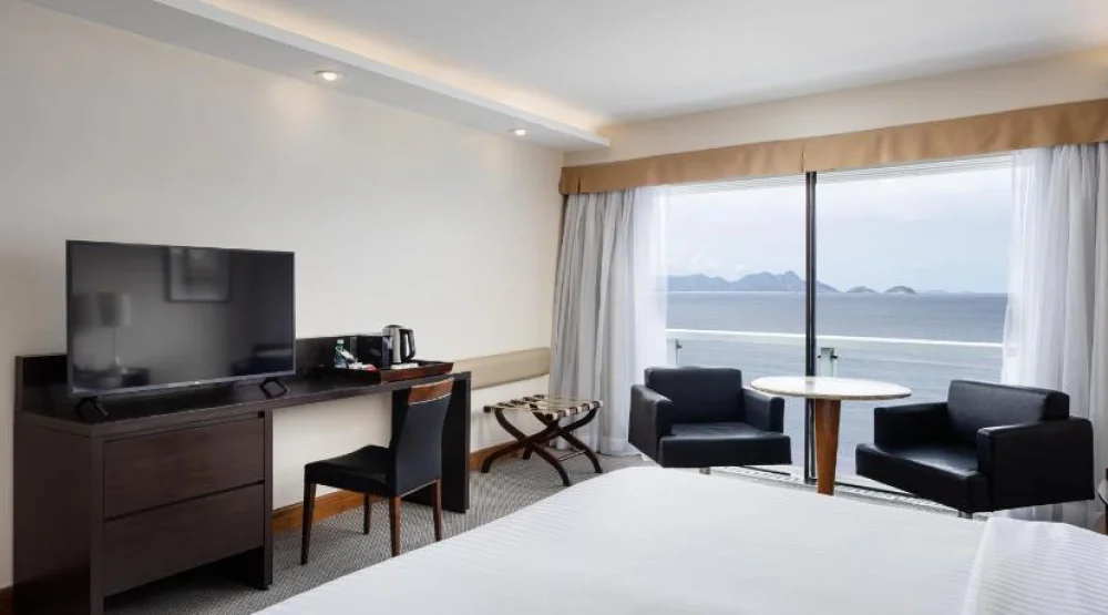Luxury Room with  Frontal Sea View at Rio Othon Palace