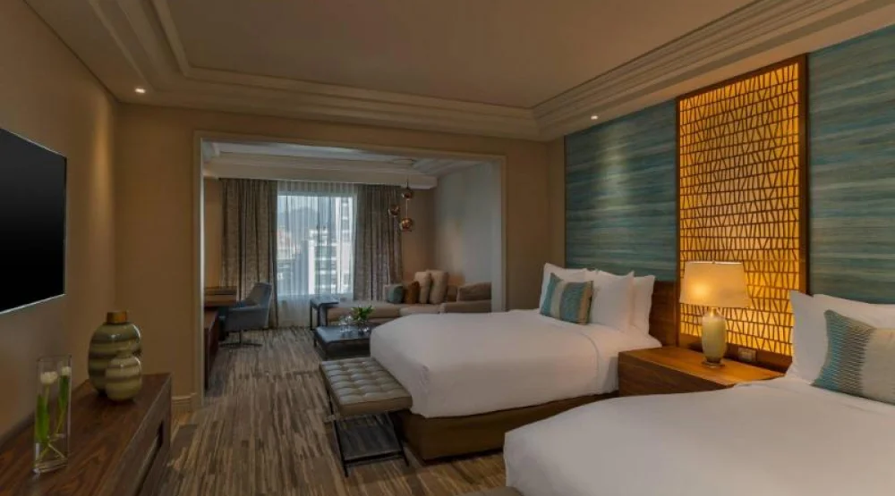 Junior Suite Double, One Bedroom Junior Suite, Two Queen at The Ritz-Carlton Santiago
