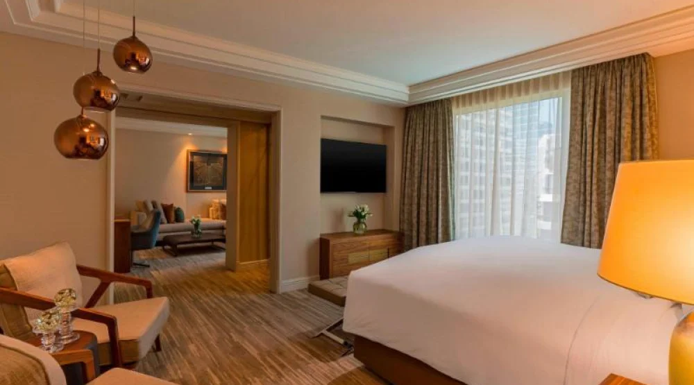 Executive Suite, Club Lounge Access, One Bedroom Executive Suite, One King at The Ritz-Carlton Santiago