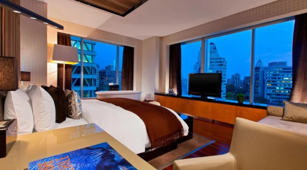 Extreme Wow, Suite, One King, Corner Room, Terrace at W Santiago