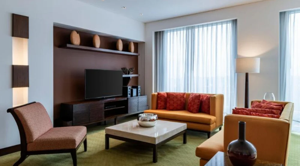 Executive Lounge Access, One Bedroom Presidential Suite, One King at Bogota Marriott Hotel