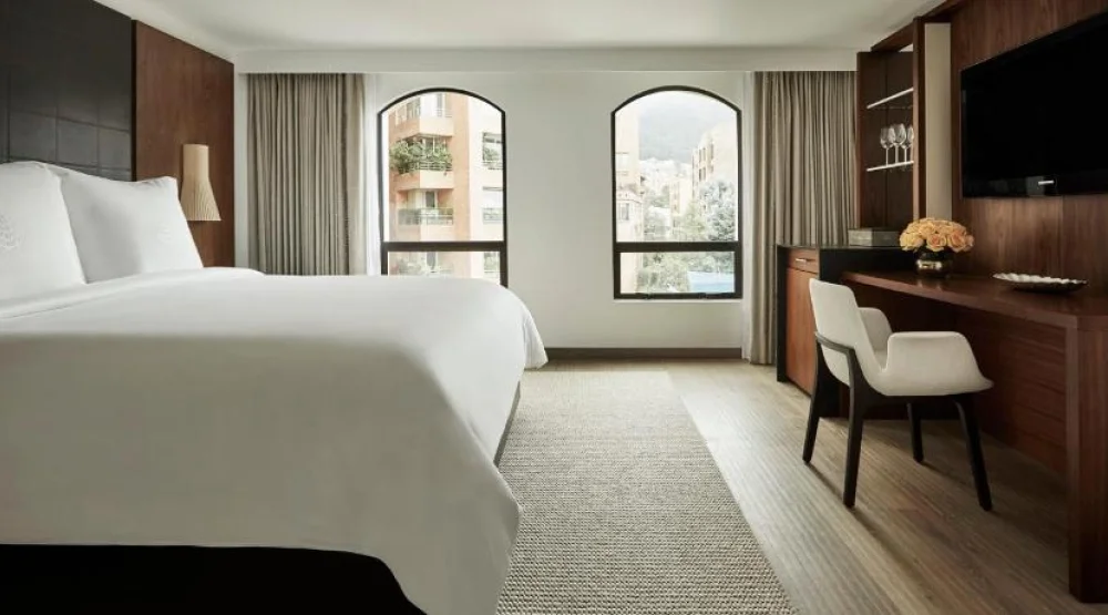 Grand Premier Room King Bed at Four Seasons Hotel Bogota