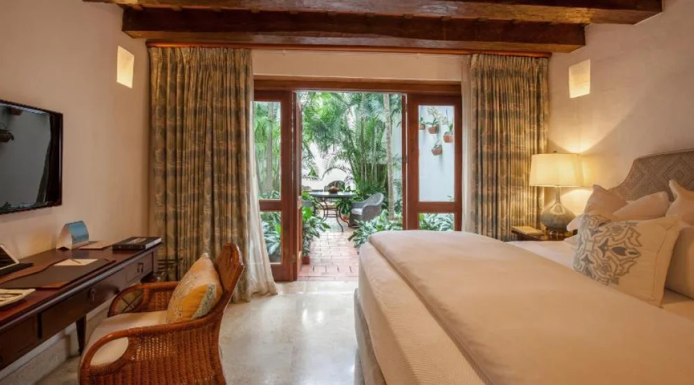 Standard Suite Hot Tub at Hotel Casa San Agustin