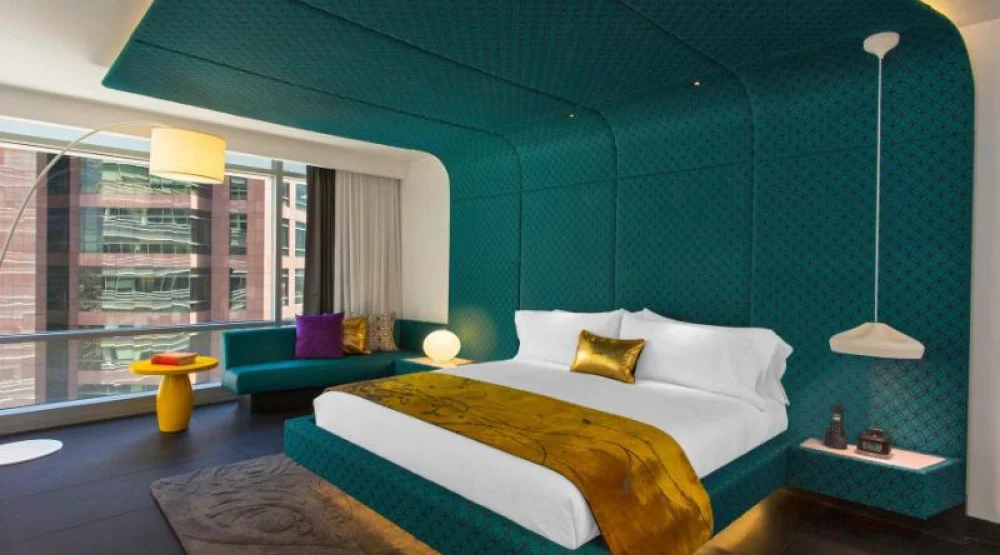 Penthouse Ii, One Bedroom Vice Presidential Suite, in Loft: One King, High Floor at W Bogota