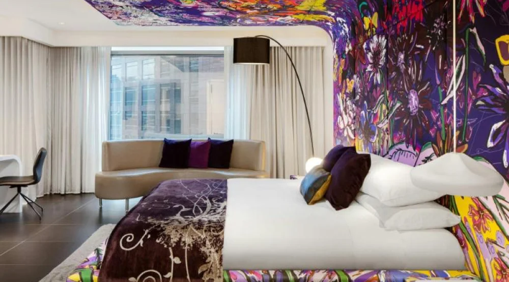 Penthouse I, One Bedroom Presidential Suite, in Loft: One King, High Floor at W Bogota