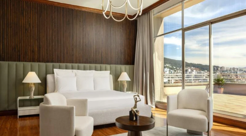 Presidential Suite, Presidential Suite, Bedroom 1: One King, Bedroom 2: One King, Bedroom 3: Queen at JW Marriott Quito