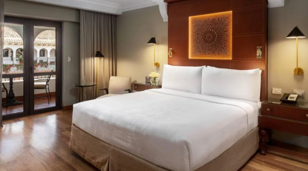 Courtyard Terrace Room, Guest Room, One King, Courtyard View, Balcony at JW Marriott El Convento Cusco