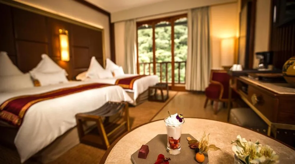 Triple Room with Garden View at Sumaq Machu Picchu