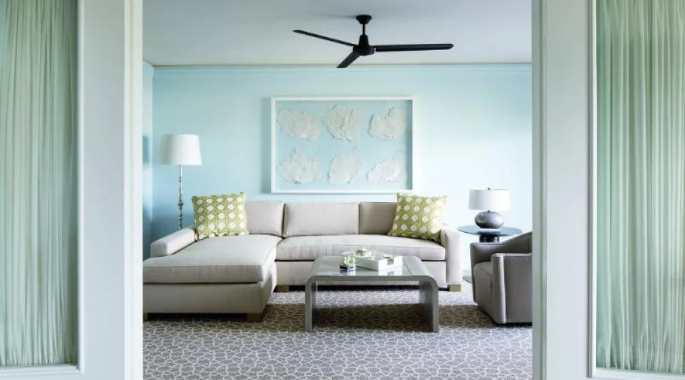 Harbour Suite, One Bedroom Suite, One King, Sofa Bed, Resort Tower, Balcony at The Ritz-Carlton Grand Cayman