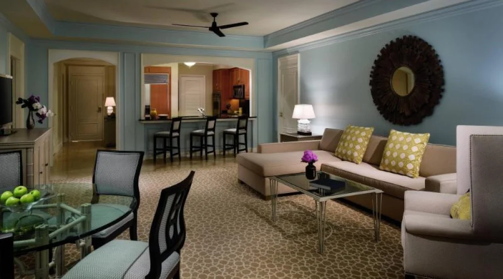 One Bedroom Residential Suite, King, Sofa Bed, Ocean View, Ocean Tower, Balcony at The Ritz-Carlton Grand Cayman