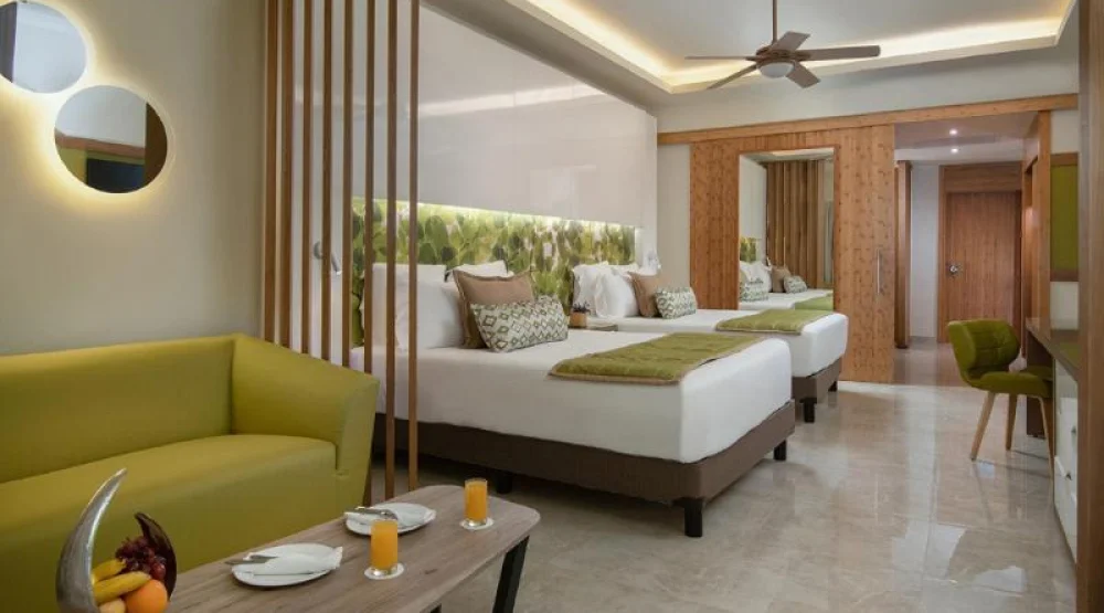 Premium Junior Suite Pool View Queen Beds at Dreams Onyx Resort & Spa