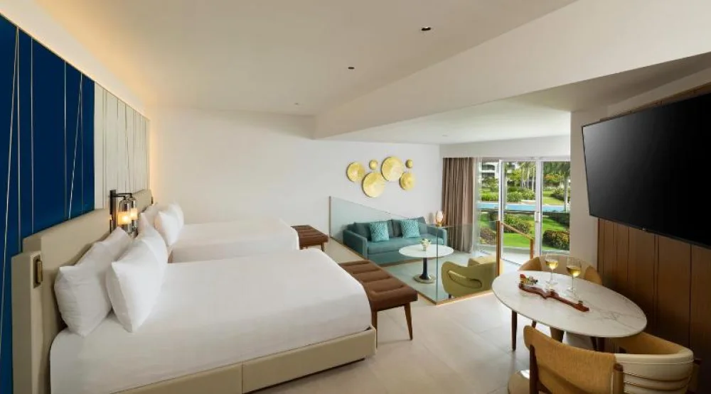 Caribbean Diamond Double Beds & Sofa Bed at Hard Rock Hotel Punta Cana