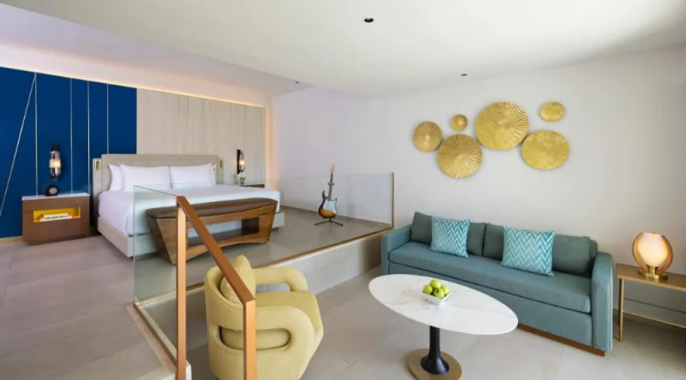 Deluxe Suite King Bed & Sofa Bed at Hard Rock Hotel Punta Cana