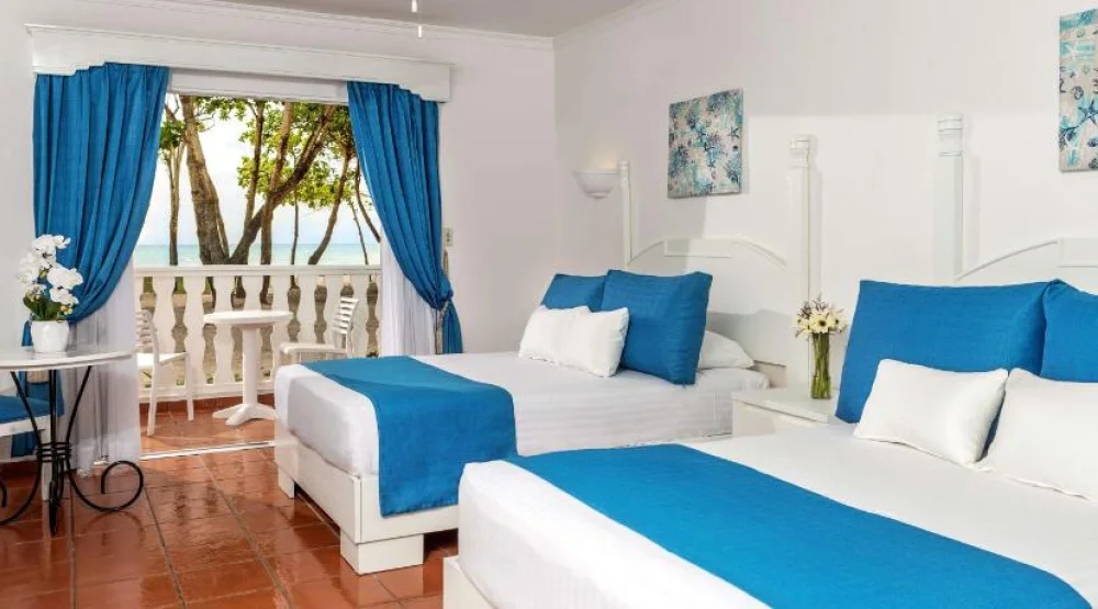Deluxe Ocean View Double Beds at Marien Puerto Plata