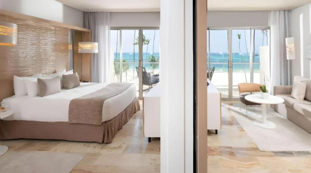 Junior Suite Ocean Front at Paradisus Palma Real Golf & Spa Resort