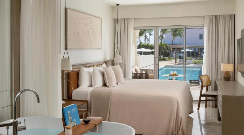 Two Bedroom Master Suite Swimup at Paradisus Palma Real Golf & Spa Resort