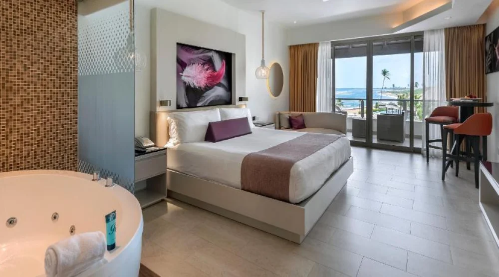 Luxury Junior Suite Ocean View Diamond Club at Royalton Chic Punta Cana