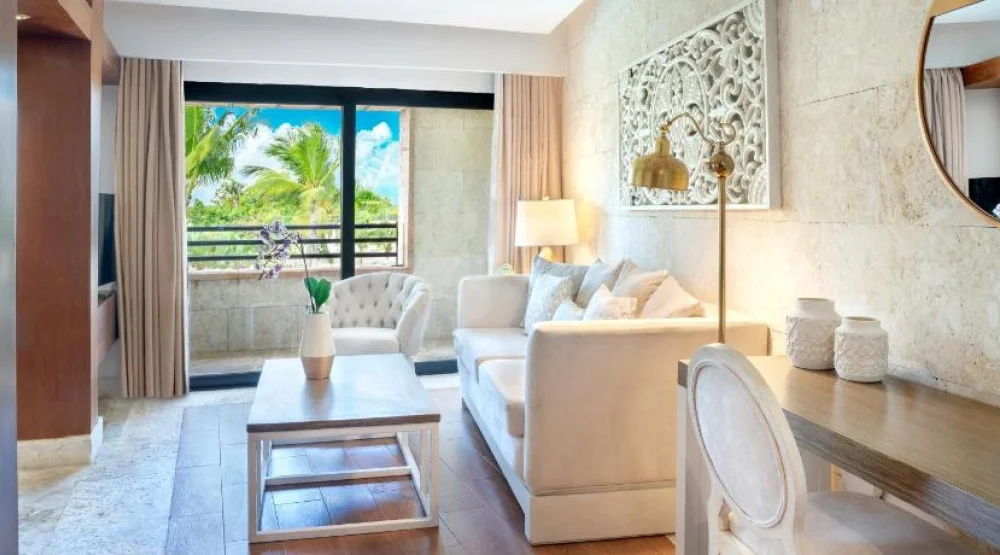 Castle, Junior Suite, One King, Garden View, Balcony at Sanctuary Cap Cana