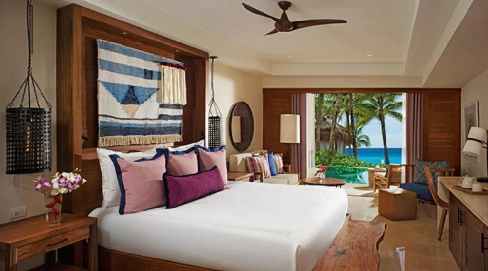 Preferred Club Junior Suite Swim Out King Bed - All Inclusive at Secrets Cap Cana Resort & Spa