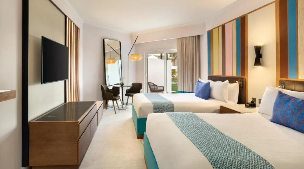 Deluxe Garden View Two Queens at Secrets La Romana Resort & Spa