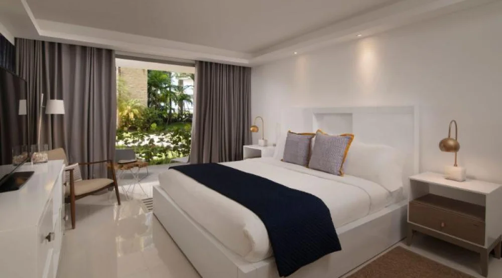 Three Bedroom Suite, Bedroom 1: One King, Bedroom 2: One King, Bedroom 3: One King, Garden View at The Ocean Club a Luxury Collection Resort Costa Norte