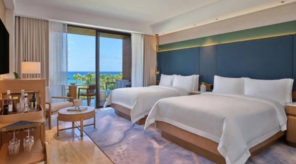 Grand Luxe, Guest Room, Two Queen, Ocean View, Balcony at The St. Regis Cap Cana Resort