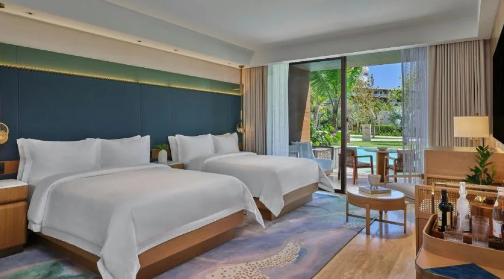 Queen Room with Two Queen Beds and Pool Access at The St. Regis Cap Cana Resort