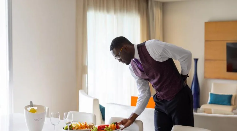 Preferred Club Master Suite Ocean Front Swim-out at Secrets St James Montego Bay