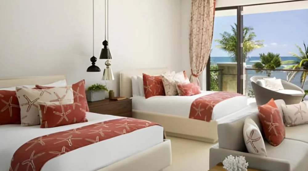 East Beach Ocean Reserve, Guest Room, One King, Sofa Bed, Oceanfront, Balcony at Dorado Beach A Ritz-Carlton Reserve