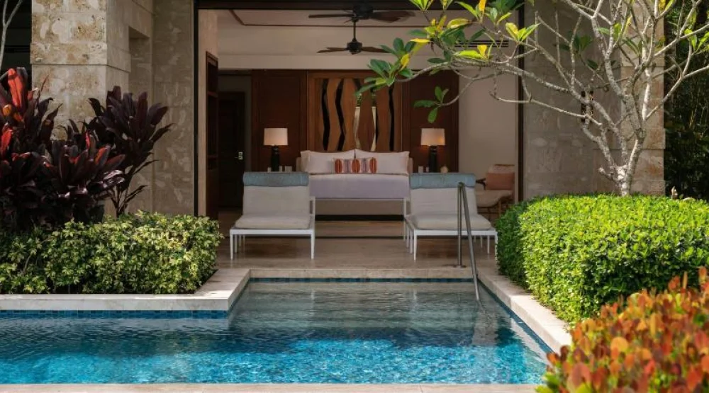West Beach Ground Suite, One Bedroom Suite, One King, Sofa Bed, Beachfront, Ground Floor at Dorado Beach A Ritz-Carlton Reserve