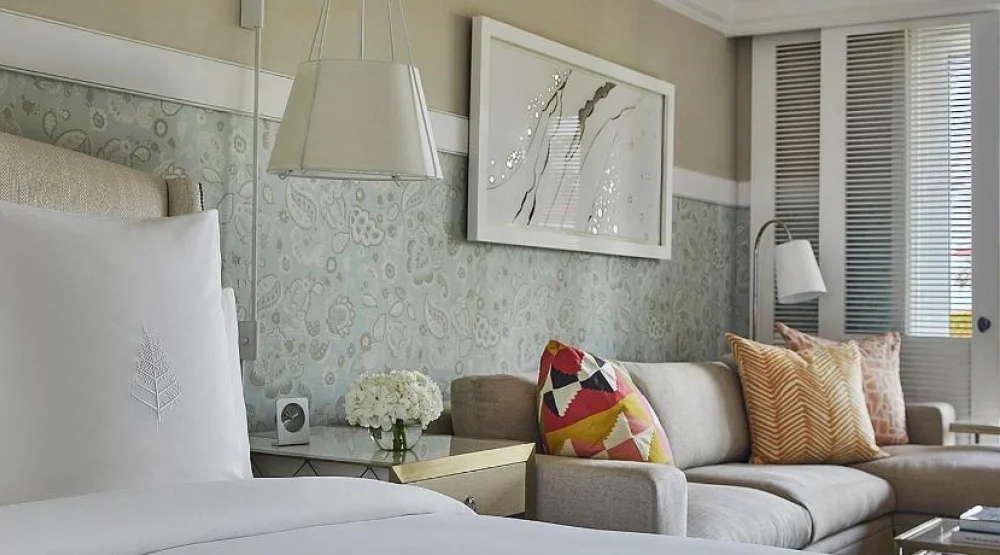 Ocean View Room Double Beds at Four Seasons Resort Nevis