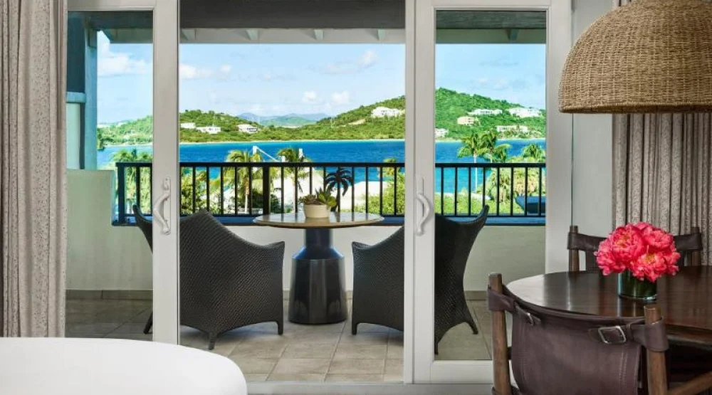 Ocean View King, Guest Room, One King, Ocean View, Balcony at The Ritz-Carlton St Thomas