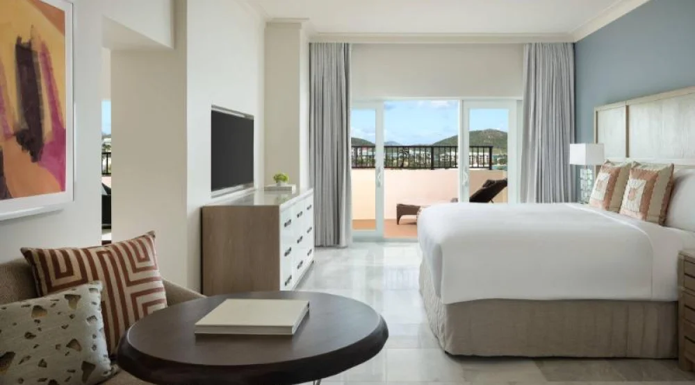 Club Executive Suite King, Club Level, One Bedroom Executive Suite, One King, Sofa Bed, Balcony at The Ritz-Carlton St Thomas