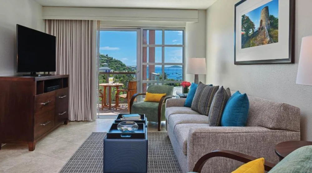 Two Bedroom Bi-level Loft -  2, Resort View, Balcony at The Westin St. John Resort & Villas
