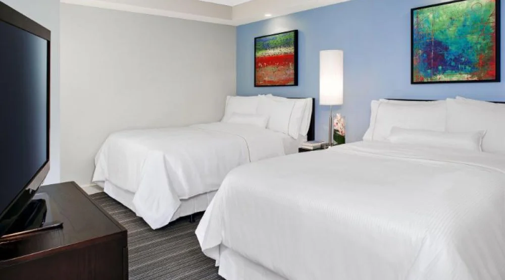 Two Bedroom Bi-level Loft, Bedroom 1(loft): One King, Bedroom 2(loft): Two Double, Sofa Bed, Balcony at The Westin St. John Resort & Villas